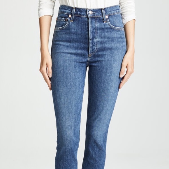 Agolde Nico High Rise Slim Fit Jean - Picture 2 of 9